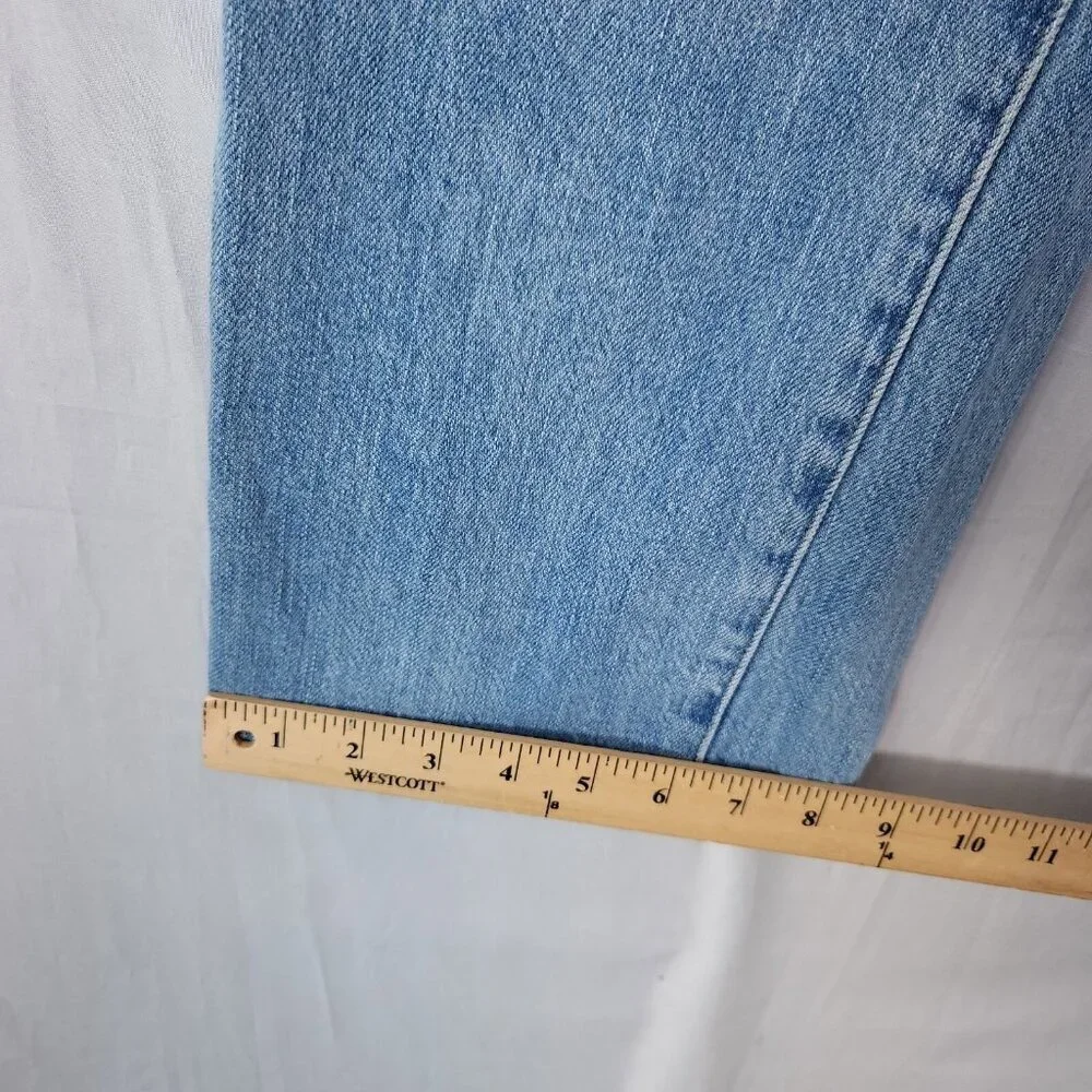 Madewell Jeans 11" High-Rise Flare Women's Size 24 Medium Wash Stretch - Picture 9 of 14